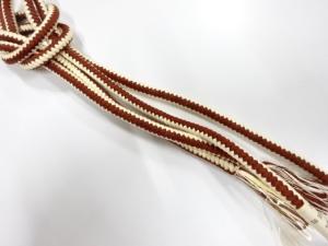 未使用品　正絹　手組帯締め